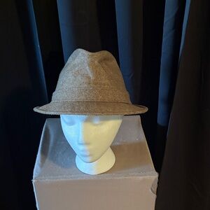 Men's Brown Fedora Hat - Classic Wool Blend